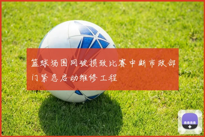 篮球场围网破损致比赛中断市政部门紧急启动维修工程